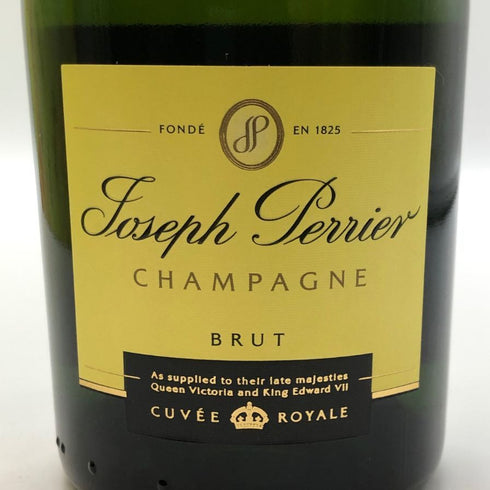 ジョセフ ペリエ キュヴェ ロワイヤル ブリュット ハーフボトル グラスセット 375ml 12% JOSEPH PERRIER シャンパン【D1】
