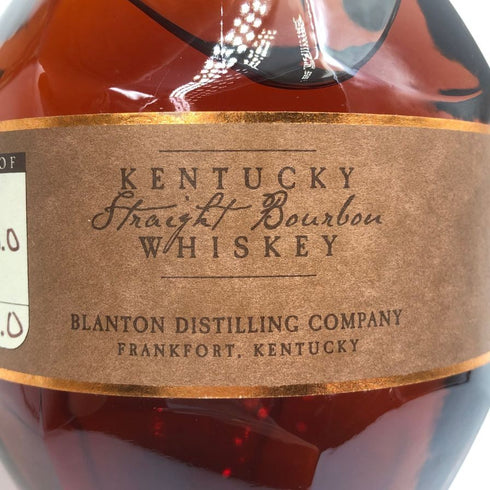 ブラントン ストレート フロム ザ バレル 2020 750ml 66.8% Blanton's Straight From The Barrel バーボン【G2】