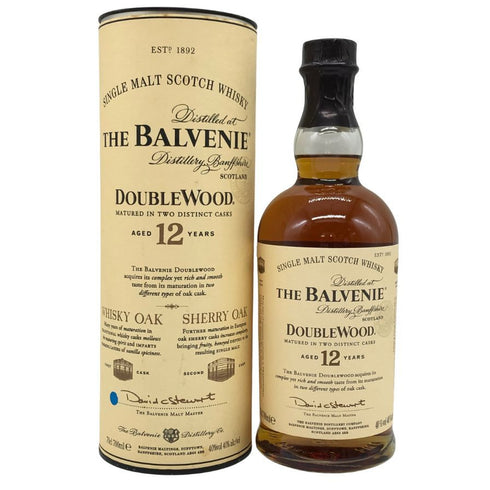 バルヴェニー12年 ダブルウッド 700ml The Balvenie Double Wood スコッチウイスキー【E4】