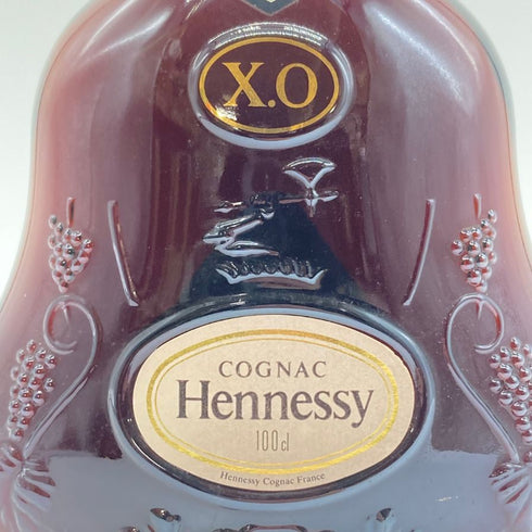 ヘネシー XO 金キャップ クリアボトル 1000ml Hennessy 【O】