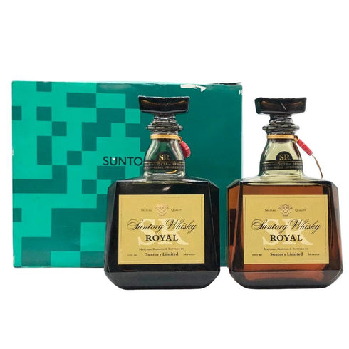 東京都限定◆サントリー ローヤル SR 山崎15年モルト 響マーク 1000ml 43% 2本セット SUNTORY ROYAL 【F】