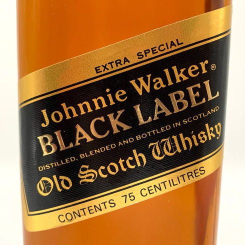 ジョニーウォーカー ブラックラベル 12年 エクストラ スペシャル 黒金キャップ 750ml 43% Johnnie Walker BLACK LABEL EXTRA SPECIAL スコッチウイスキー【M4】