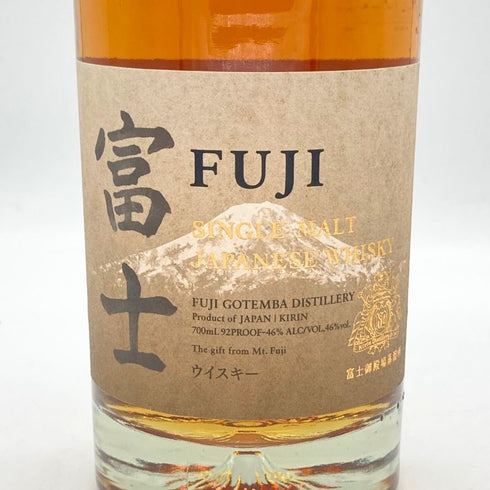 東京都限定◆キリン 富士御殿場蒸溜所 富士 シングルモルト ウイスキー 700ml 46% KIRIN FUJI GOTEMBA DISTILLERY 【E4】