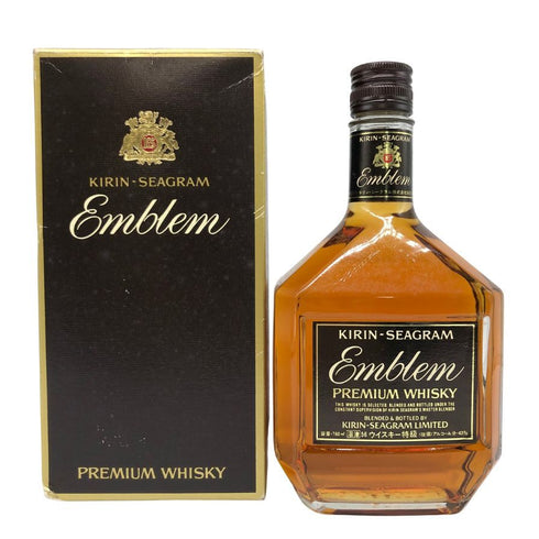 東京都限定◆キリンシーグラム エンブレム プレミアム ウイスキー 特級表記 760ml 43% KIRIN-SEAGRAM EMBLEM PREMIUM WHISKY 【D】