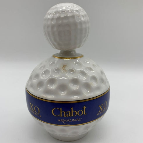 シャボー XO スペリオール ゴルフボール 陶器 350ml 40% Chabot SUPERIOR ブランデー【Z1】