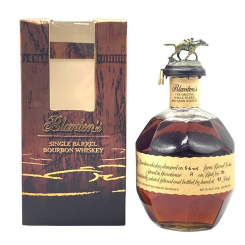 ブラントン シングルバレル 2004年 700ml 46.5% バーボン Blanton's SINGLE BARREL BOURBON バーボン【F3】