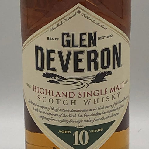 グレン デヴェロン 10年 ハイランドシングルモルト 700ml 40% GLEN DEVERON スコッチウイスキー【J4】