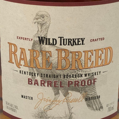 ワイルドターキー レアブリード バレル プルーフ 700ml 58.4% WILD TURKEY RARE BREED バーボン【C1】