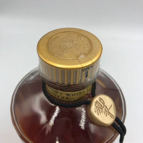 東京都限定◆サントリー 響 金キャップ 向獅子マーク 裏ゴールドラベル 750ml 43% SUNTORY HIBIKI 【F4】