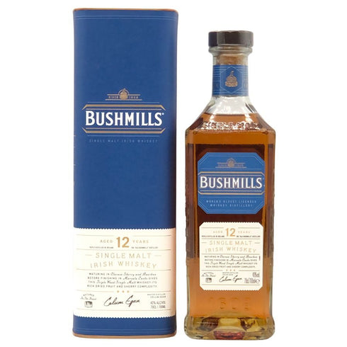 ブッシュミルズ 12年 シングルモルト 700ml 40% BUSHMILLS スコッチウイスキー【T0】