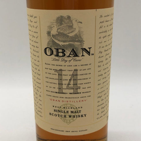 オーバン シングルモルト 14年 700ml 43% OBAN スコッチウイスキー【W4】