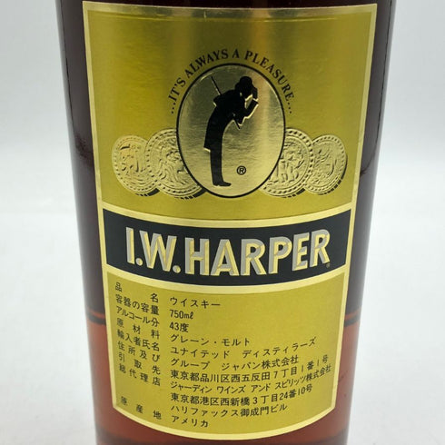 IW ハーパー ゴールドメダル 700ml 40% I.W. HARPER GOLD MEDAL スコッチウイスキー【C3】