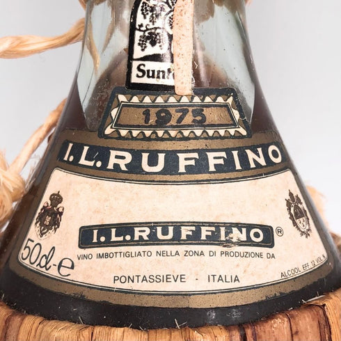 キャンティ I. L. ルフィーノ 1975 イタリアワイン 500ml 14% I.L.RUFFINO イタリアワイン【N4】