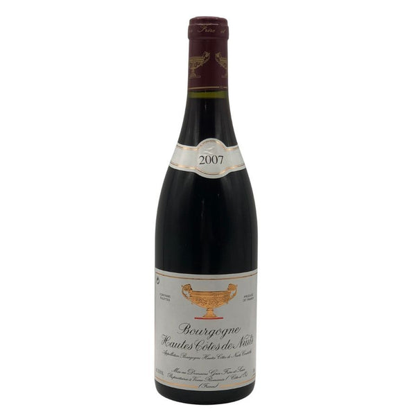ドメーヌ グロ フレール エ スール ブルゴーニュ オート コート ド ニュイ 2007 750ml 12.5% Domaine Gros Frere et Souer ブルゴーニュワイン【F3】
