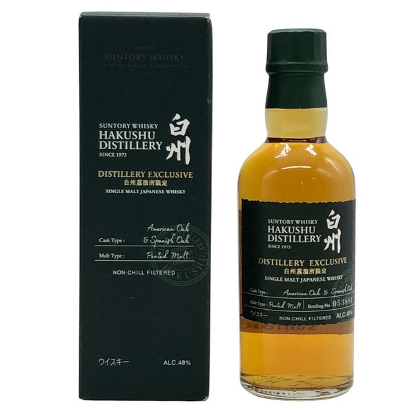 東京都限定◆サントリー 白州 蒸留所限定 シングル ピーテッドモルト 180ml 48% SUNTORY HAKUSHU SINGLE 【E3】