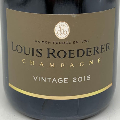 ルイロデレール ブリュット ヴィンテージ 2015 750ml 12.5% LOUIS ROEDERER BRUT VINTAGE シャンパン【J4】