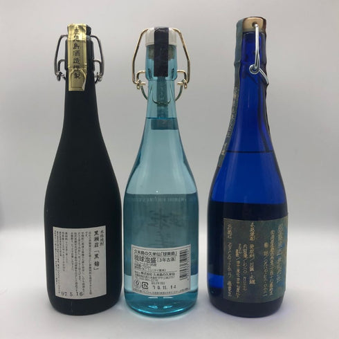 【泡盛&焼酎3本セット】久米仙 球美島 3年古酒 720ml 35% &芋焼酎 黒瀬翁 720ml 36% &芋焼酎 特別蒸留 原酒 720ml 44% 泡盛【7-1】
