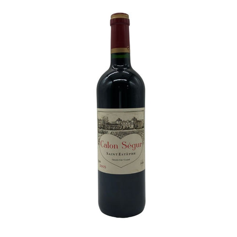 シャトー カロン セギュール 2005 750ml 12.5% Chateau Calon Segur ボルドーワイン【C2】
