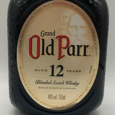 グランド オールドパー 12年 40% 750ml Grand Old Parr スコッチウイスキー【S1】