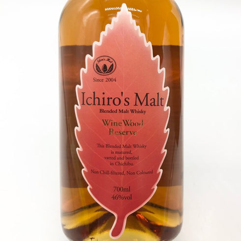 東京都限定◆ベンチャーウイスキー イチローズモルト ワインウッドリザーブ 700ml 46% Ichiro's Malt Wine Wood Reserve 【I】