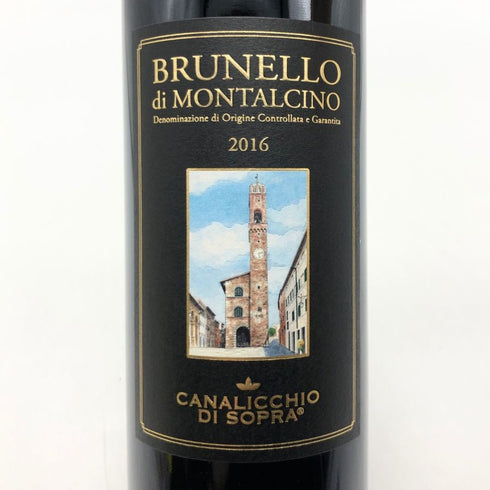 カナリッキオ ディ ソープラ ブルネッロ ディ モンタルチーノ 2016 750ml 14.5% CANALICCHIO DI SOPRA Brunello di Montalcino イタリアワイン【H4】