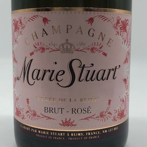 メアリー ステュアート キュヴェ ド ラ レーヌ ブリュット ロゼ 12% 750ml Marie Stuart CUVEE DE LA REINE BRUT ROSE シャンパン【I1】