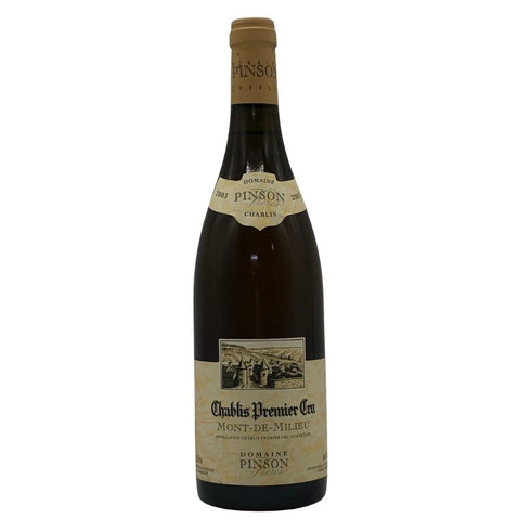 ドメーヌ パンソン シャブリ プルミエクリュ クリュ モン ド ミュリュー 2003 750ml 13% DOMAINE PINSON 白ワイン【I3】