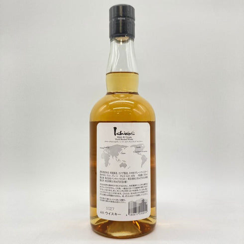 東京都限定◆イチローズモルト&グレイン ワールド ブレンデッド ウイスキー ホワイトラベル 700ml 46% Ichiro's Malt & Grain World Blended Whisky 【O4】