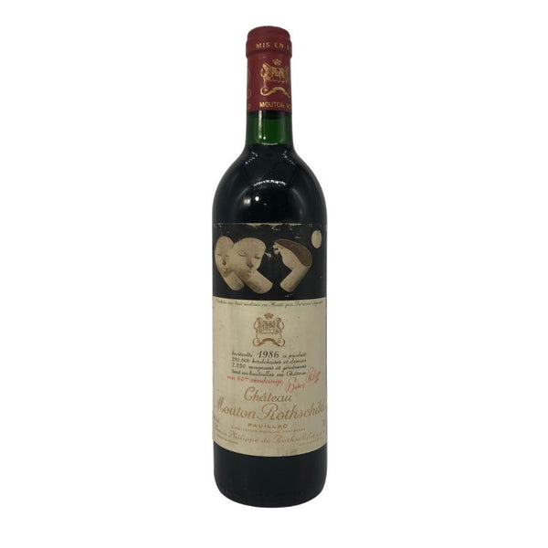 シャトー ムートン ロートシルト 1986 750ml 11.5% Chateau Mouton Rothschild ボルドーワイン【U0】