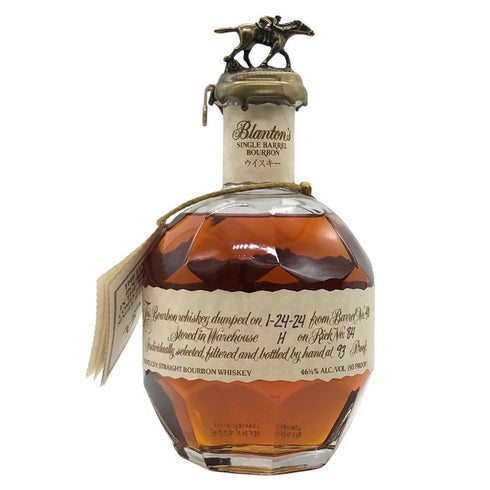 ブラントン シングルバレル 2024 750ml 46.5% Blanton's SINGLE BARREL バーボン【O4】
