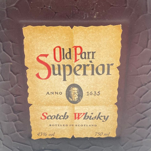 オールド パー スペリオール 750ml 43% Old Parr Superior スコッチウイスキー【B】