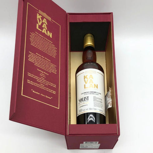 カバラン ソリスト オロロソシェリーカスク シングルモルトウイスキー 700ml 57.1% Kavalan Solist ウイスキー【J】