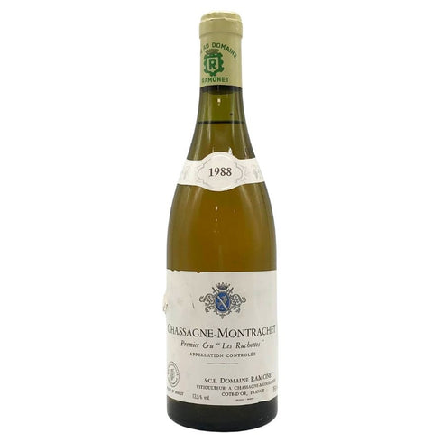 ラモネ シャサーニュ モンラッシェ プルミエ クリュ レ リュショット 1988 750ml 13.5% RAMONET Chassagne-Montrachet 1er Cru Les Ruchottes 白ワイン【M4】