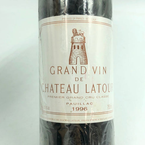 シャトー ラトゥール 1996 750ml CHATEAU LATOUR ボルドーワイン【B4】