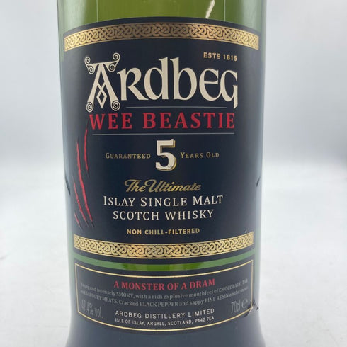 アードベッグ ウィー ビースティー 5年 700ml 47.4% ARDBEG WEE BEASTIE スコッチウイスキー【F1】