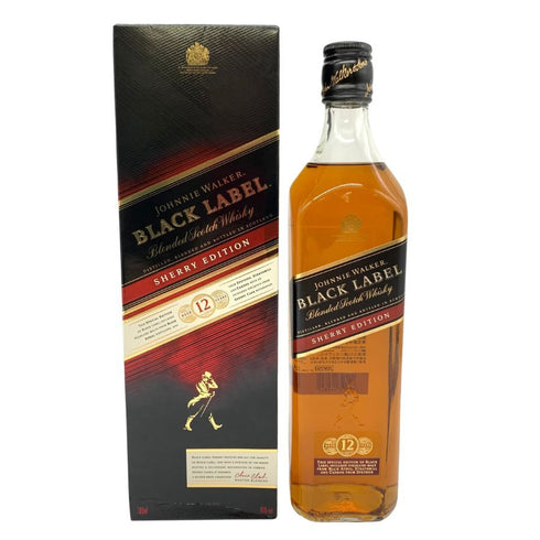 ジョニーウォーカー ブラックラベル 12年 シェリーエディション 700ml 40% JOHNNIE WALKER BLACK LABEL SHERRY EDITION スコッチウイスキー【U】