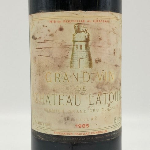 シャトー ラトゥール 1985 750ml 12.5% CHATEAU LATOUR ボルドーワイン【W4】