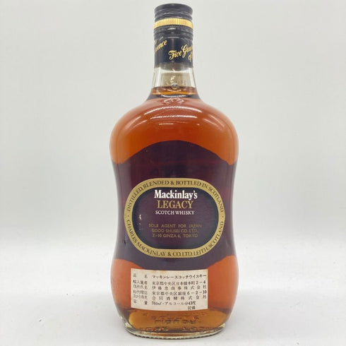 マッキンレー レガシー 12年 750ml 43% MACKINLAY'S LEGACY 【A】