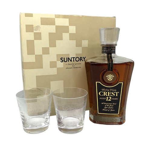 東京都限定◆サントリー クレスト 12年 響マーク 700ml 43% SUNTORY CREST 【K2】