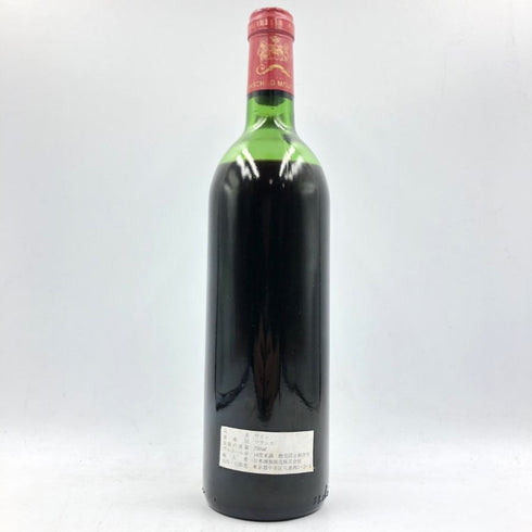 シャトー ムートン ロートシルト 750ml 1979年 Chateau Mouton Rothschild 【D2】
