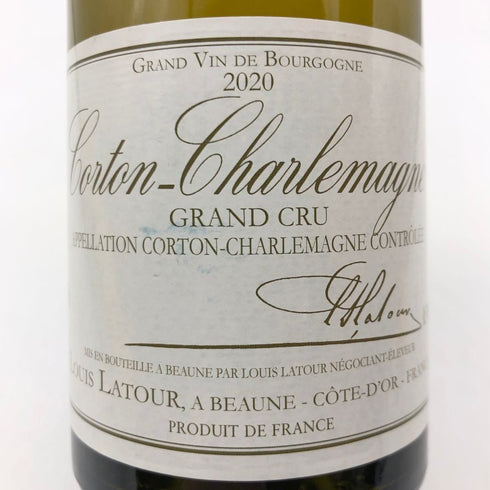 ルイ ラトゥール コルトン シャルルマーニュ グラン クリュ 2020 750ml 14% Louis Latour Corton Charlemagne Grand Cru 白ワイン【E4】