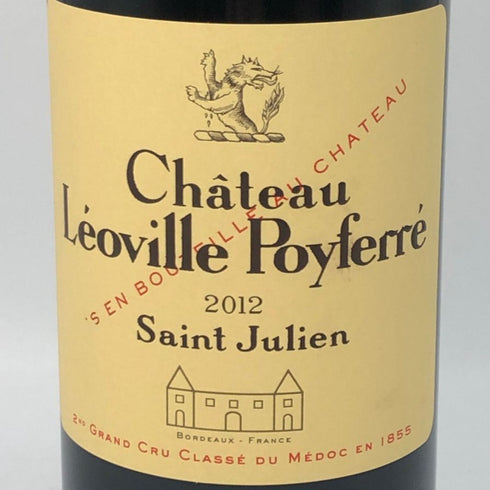 シャトー レオヴィル ポワフェレ 2012 750ml 13% Chateau Leoville Poyferre ボルドーワイン【U0】