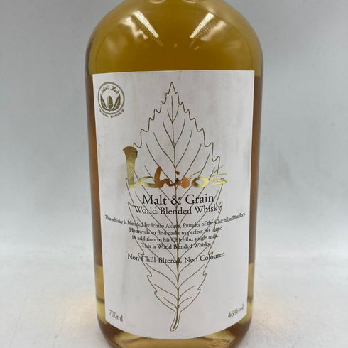 東京都限定◆イチローズモルト ワールド ブレンデッド ウイスキー ホワイトラベル 700ml 46% Ichiro's Malt World Blended Whisky 【P】