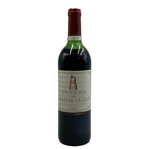 シャトーラトゥール 1981 750ml 13% CHATEAU LATOUR ボルドーワイン【J4】
