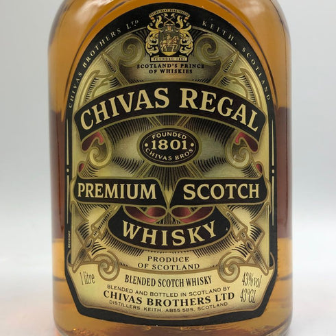 シーバスリーガル プレミアム スコッチウイスキー 12年 1000ml 43% CHIVAS REGAL スコッチウイスキー【E3】