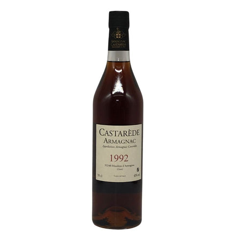 カスタレード アルマニャック 1992 700ml 40% CASTAREDE ブランデー【B3】