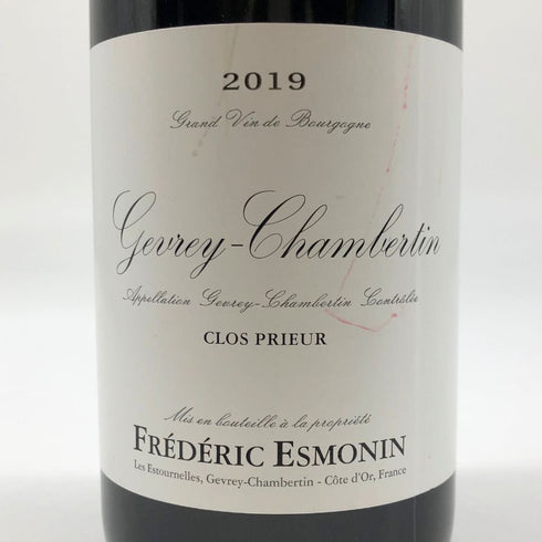 フレデリック エスモナン ジュヴレ シャンベルタン 2019 750ml 12.5% Frederic ESMONIN ブルゴーニュワイン【F】