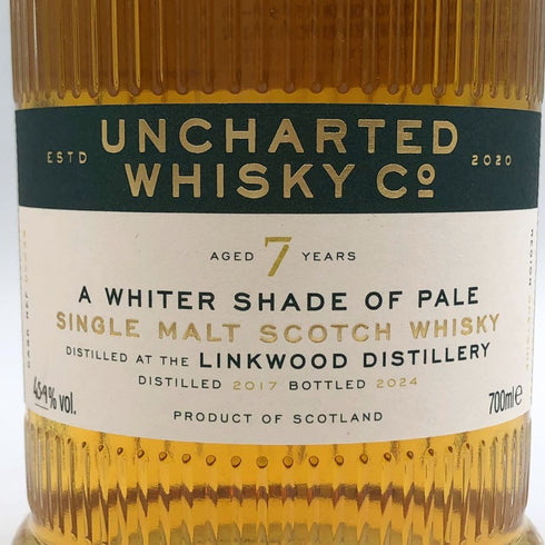 リンクウッド 7年 アンチャーテッド 2017 45.9% 700ml UNCHARTED スコッチウイスキー【T0】