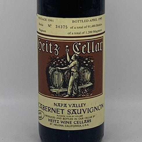 ハイツ セラー 1991 カベルネ ソーヴィニヨン 750ml 14.5% Heitz Cellar Napa Valley Bella Oaks Vineyard Cabernet Sauvignon カリフォルニアワイン【G1】