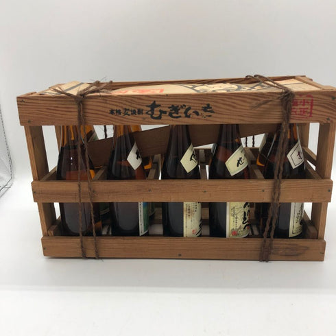 鹿児島 麦焼酎 10本セット 【せっぺとべ&むぎいち&頂酒&そば焼酎&さつま】各2本 100ml 25% 焼酎(麦)【P4】